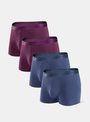 4 Packs Ultra Soft Micro Modal Trunks