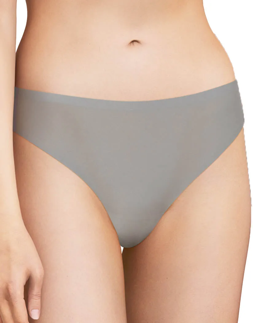 Chantelle Soft Stretch One Size Seamless Thong Periwinkle/ Grey Sky 2649