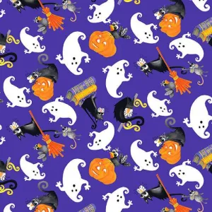 Clearance - Boo! (Glow) - 251G-59 - Tossed Cats and Ghosts