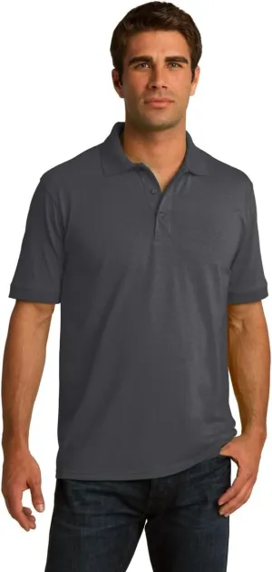 Clothe Co. Men's Big and Tall Polo Shirt, Men's Tall Polo Short Sleeve Performance Cotton Blend