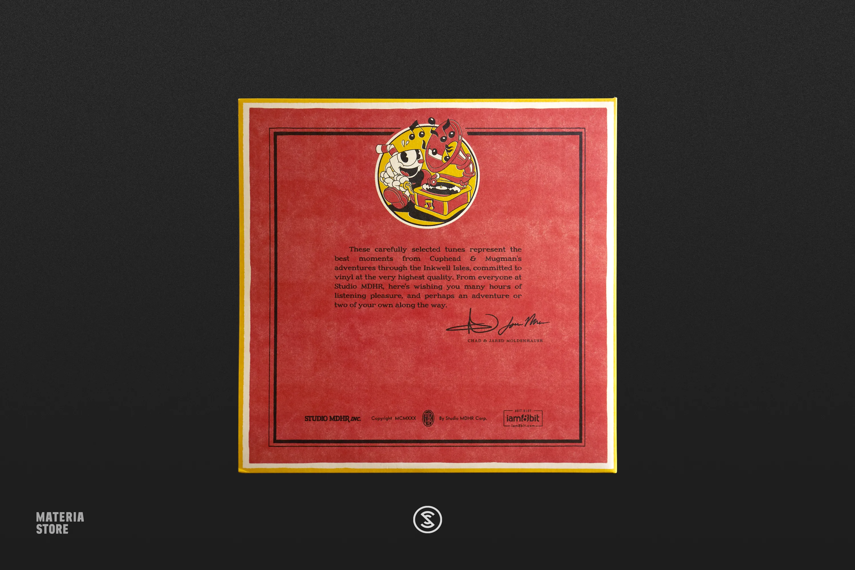 Cuphead: Don't Deal With the Devil: Selected Tunes From Studio MDHR's Cuphead (2xLP Vinyl Record)