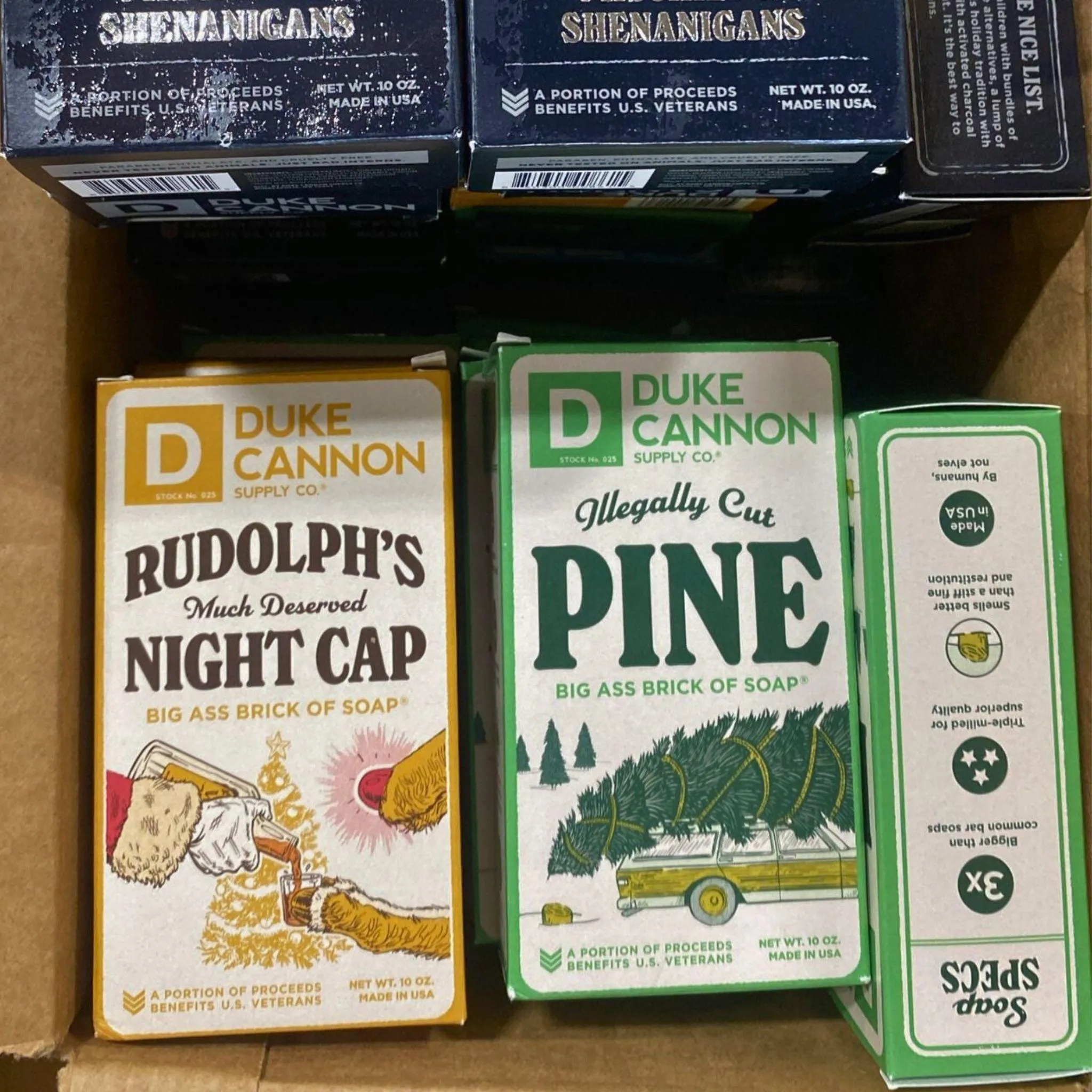 Duke Cannon Assorted Soap Bars and Assorted Scents (32 Pcs Lot)
