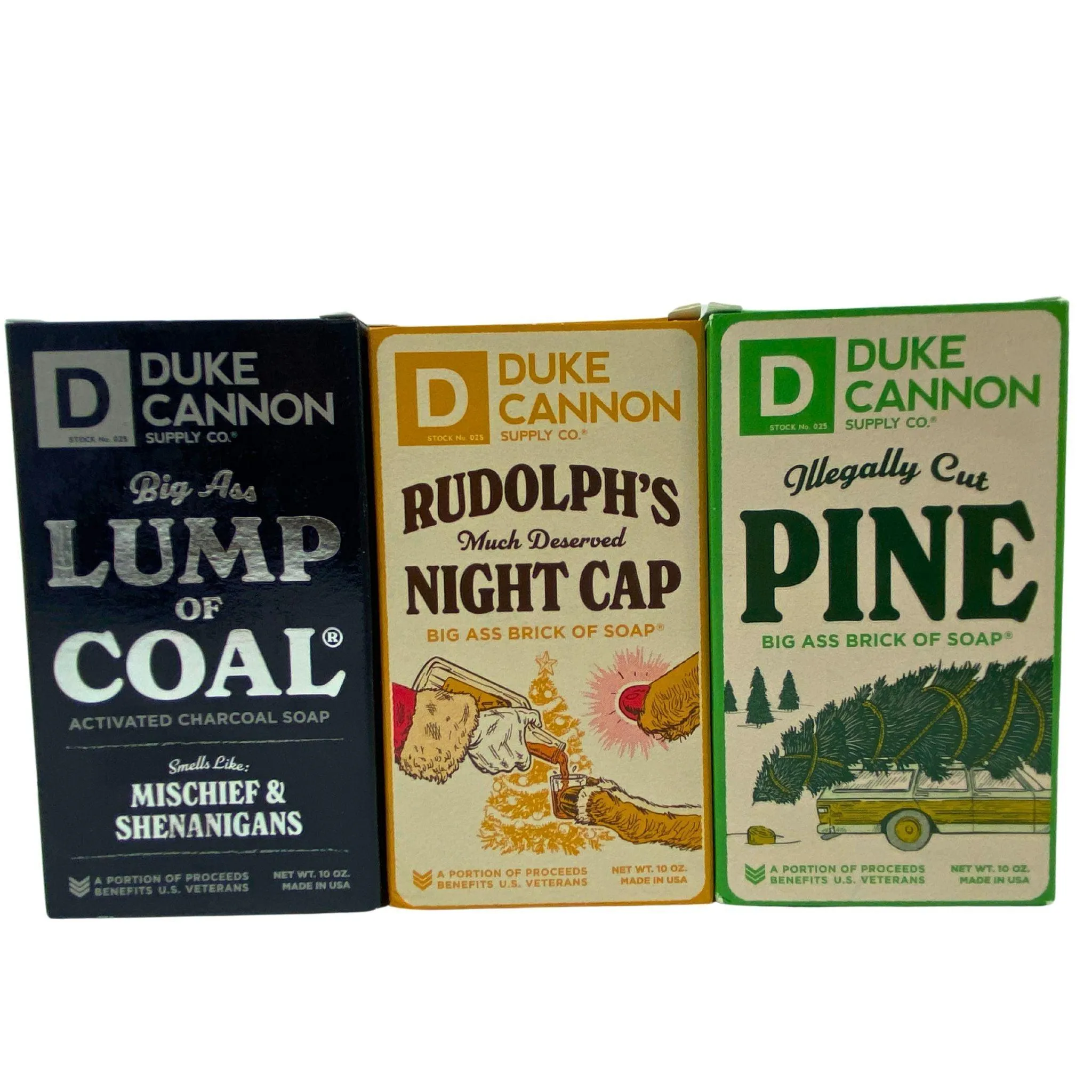 Duke Cannon Assorted Soap Bars and Assorted Scents (32 Pcs Lot)