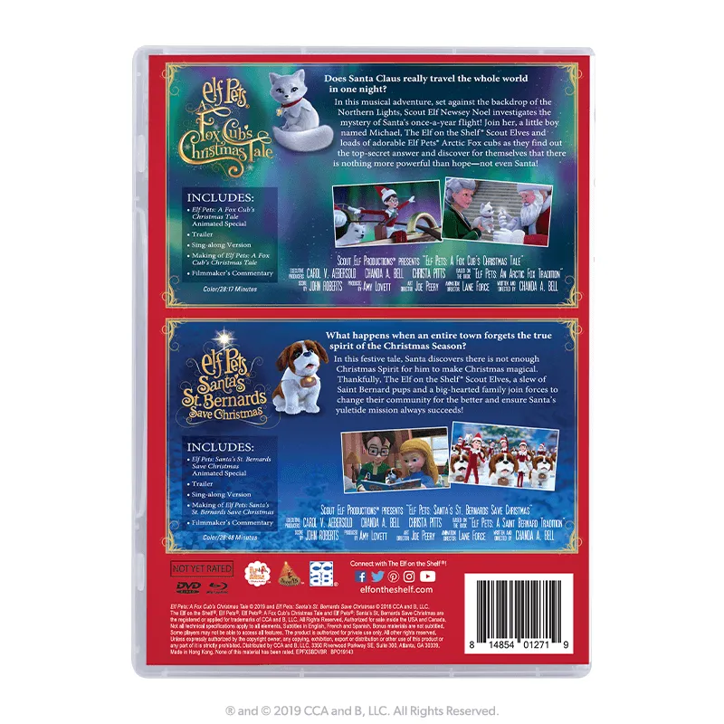 Fox Cub & St. Bernard Dual DVD/Blu-Ray