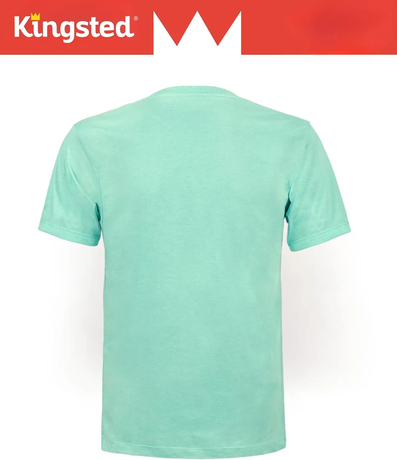 Kingsted V-Neck T-Shirts for Men - Royally Comfortable - Super Soft Premium Fabric - Well-Crafted Classic Fit - Bundle & Save