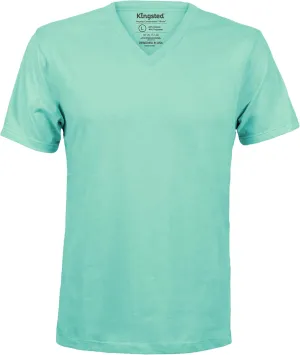 Kingsted V-Neck T-Shirts for Men - Royally Comfortable - Super Soft Premium Fabric - Well-Crafted Classic Fit - Bundle & Save