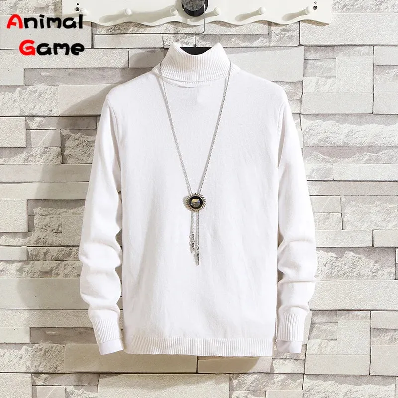 Knitted Turtleneck Pullover