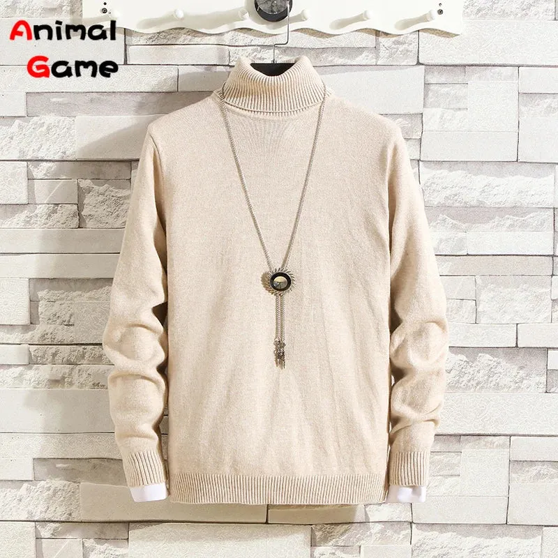 Knitted Turtleneck Pullover