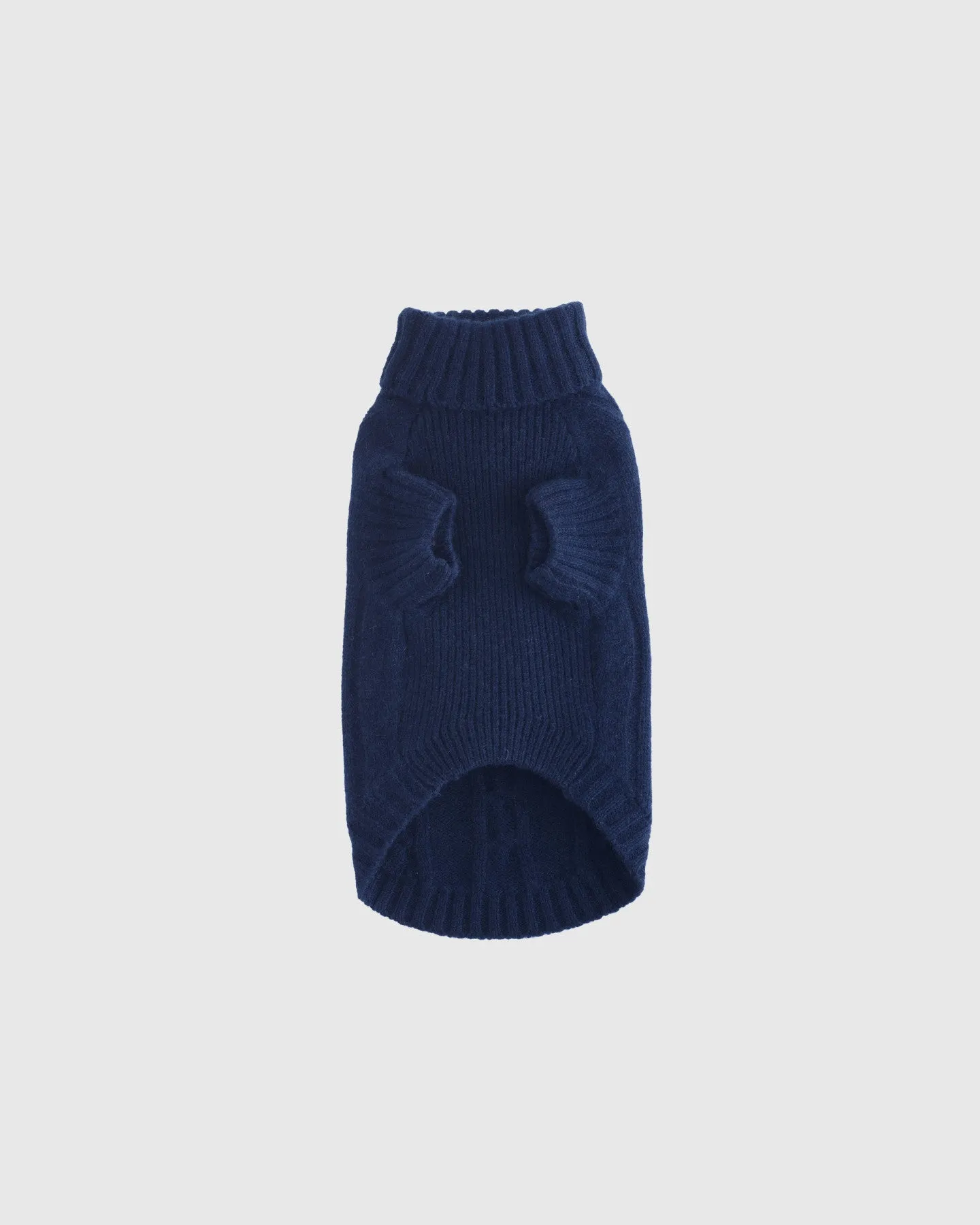 Mongolian Cashmere Cable Knit Dog Sweater