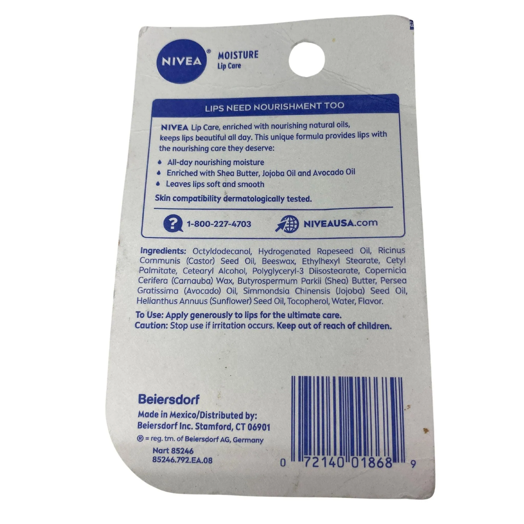 Nivea All-Day Lip Care 2 sticks 0.17 OZ (50 Pcs Lot)
