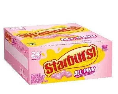 Starburst All Pink Fruit Chews Limited Edition