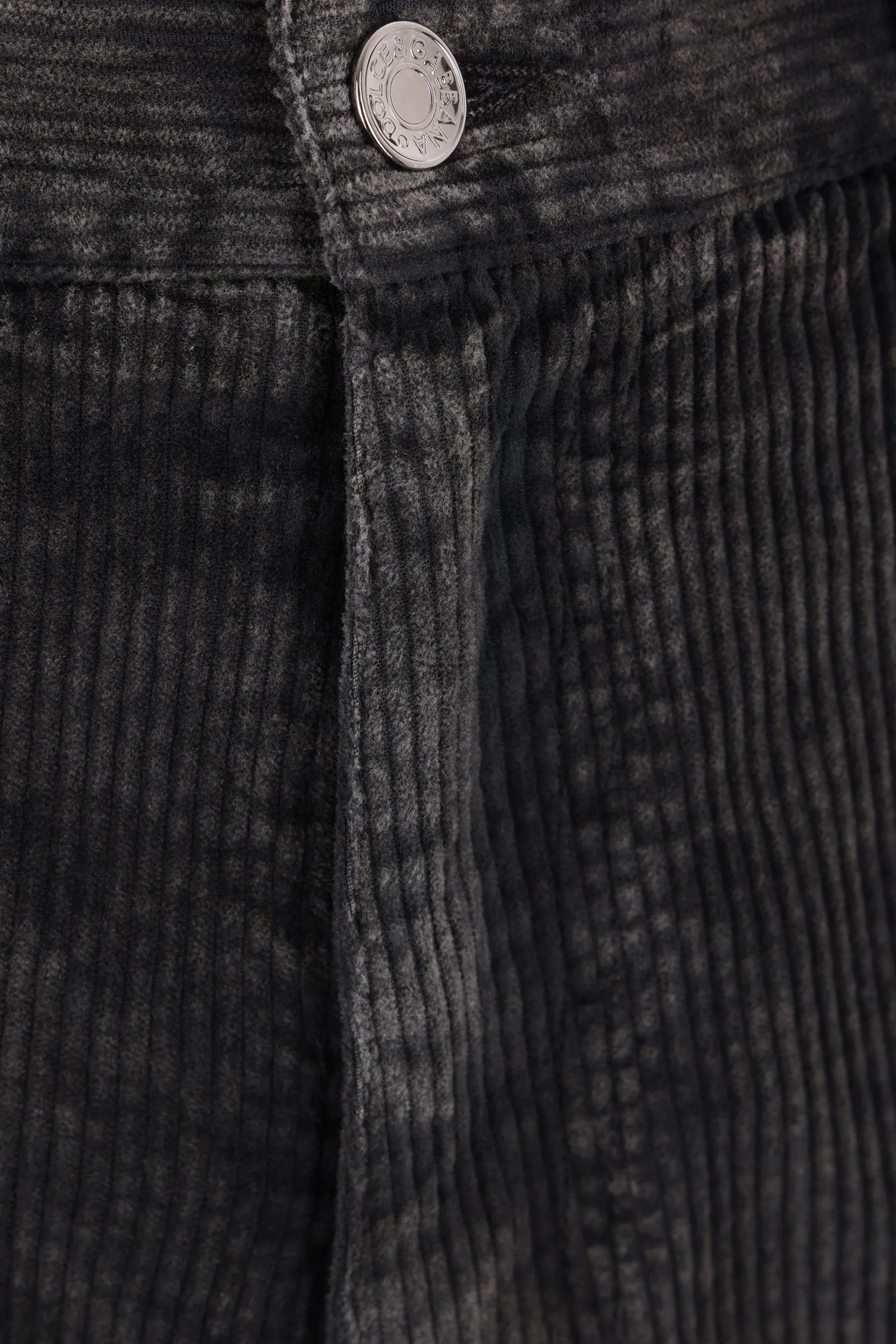 Wide-Leg Corduroy Trousers