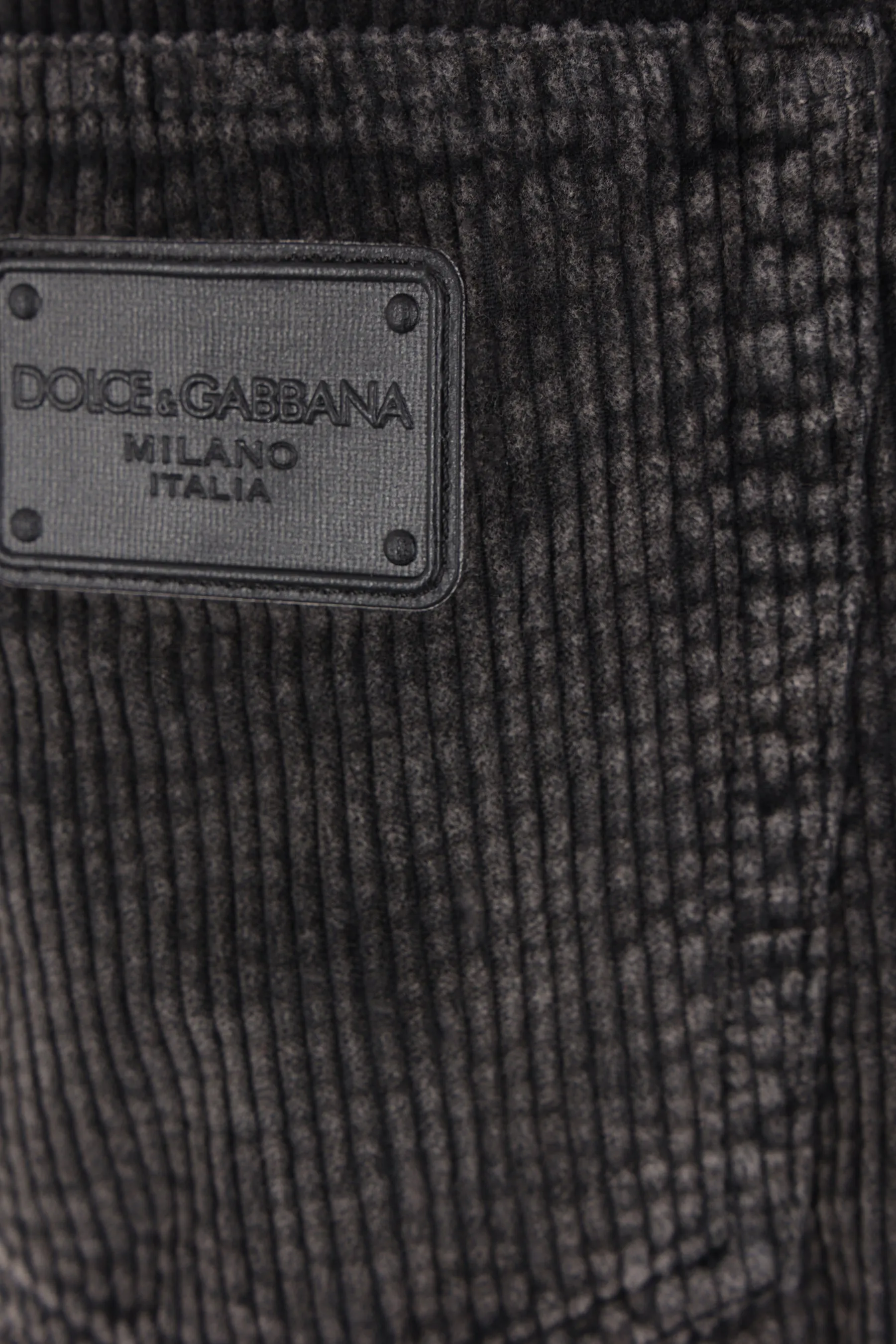 Wide-Leg Corduroy Trousers
