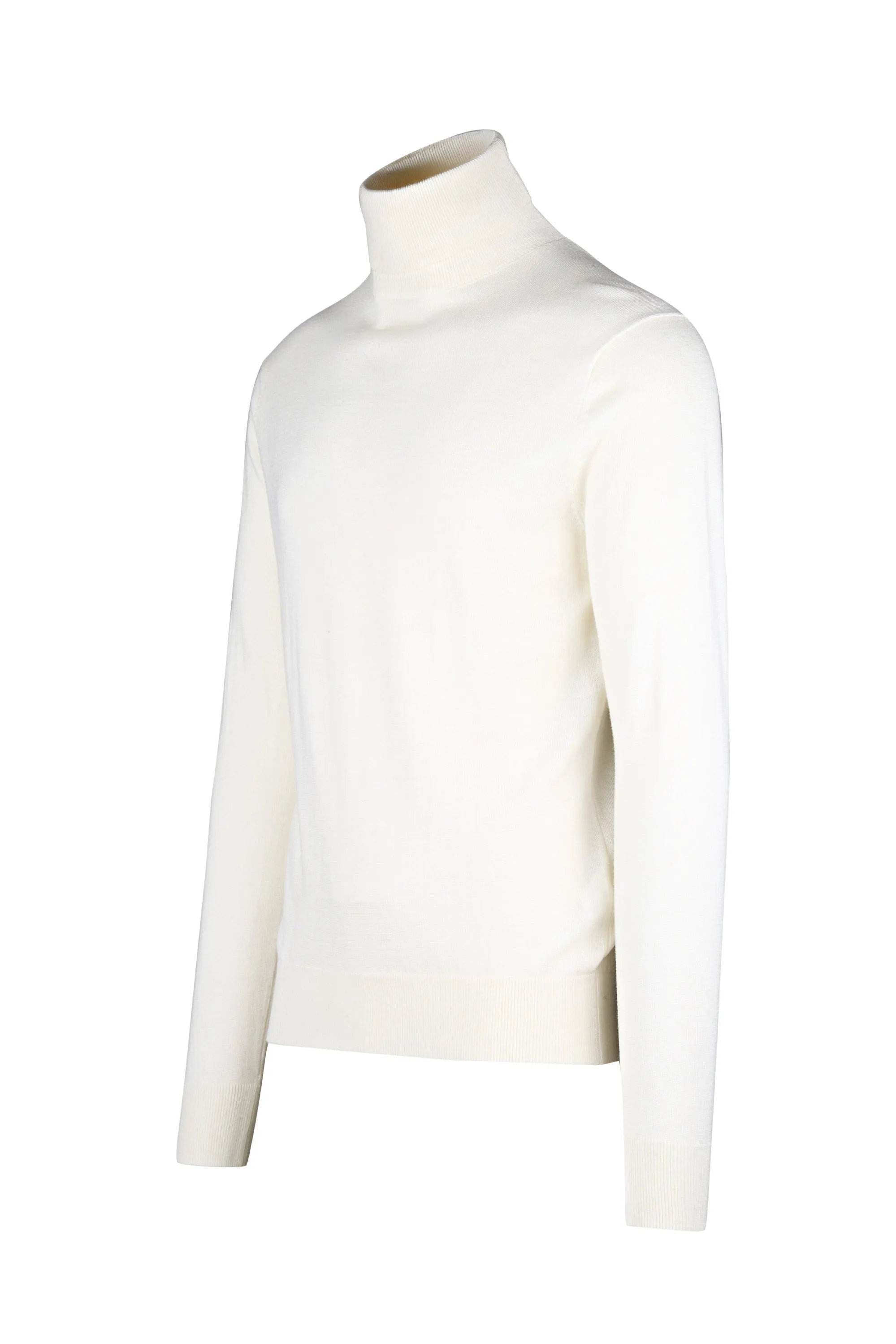 Wool & Cashmere Blend Turtleneck Sweater
