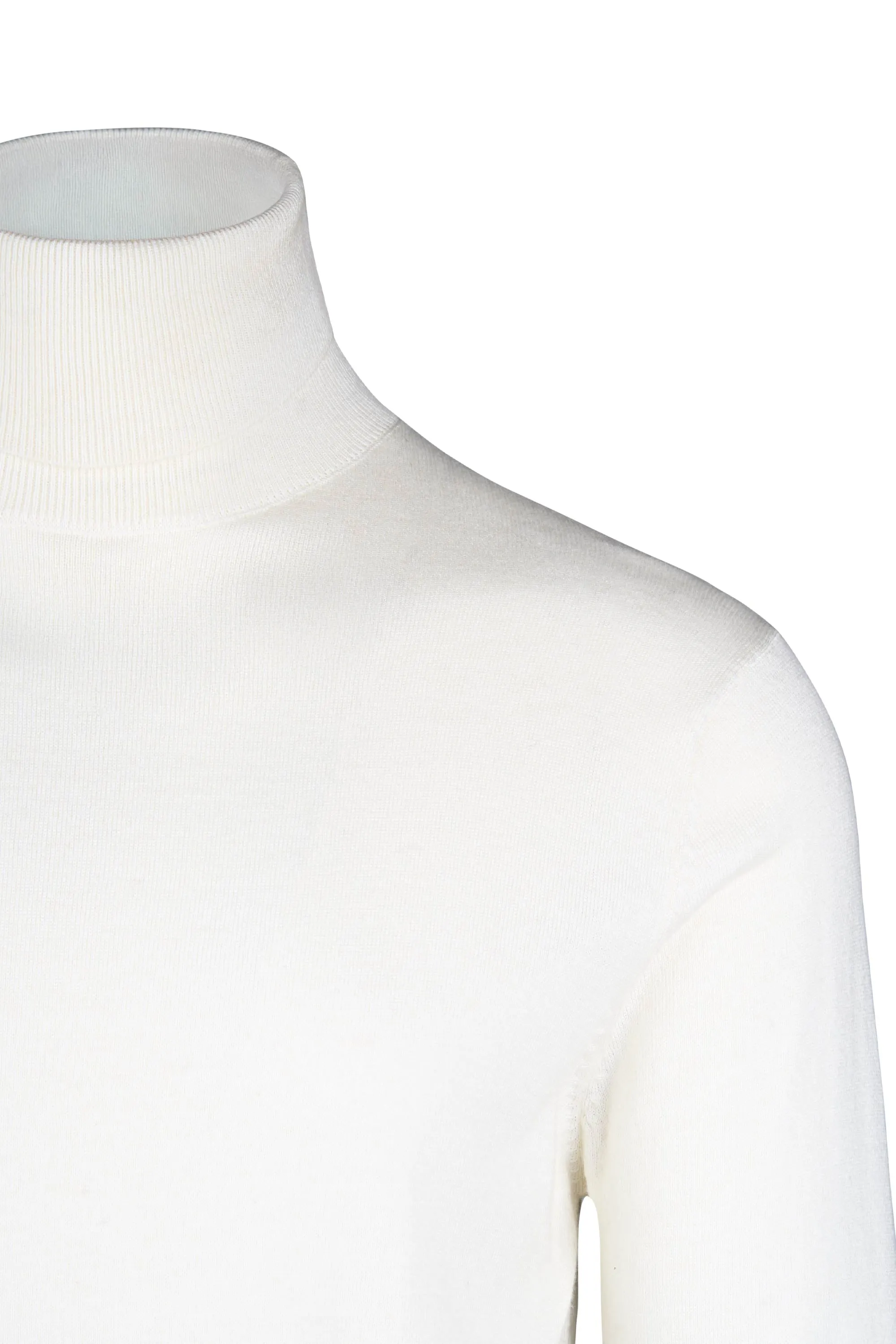 Wool & Cashmere Blend Turtleneck Sweater