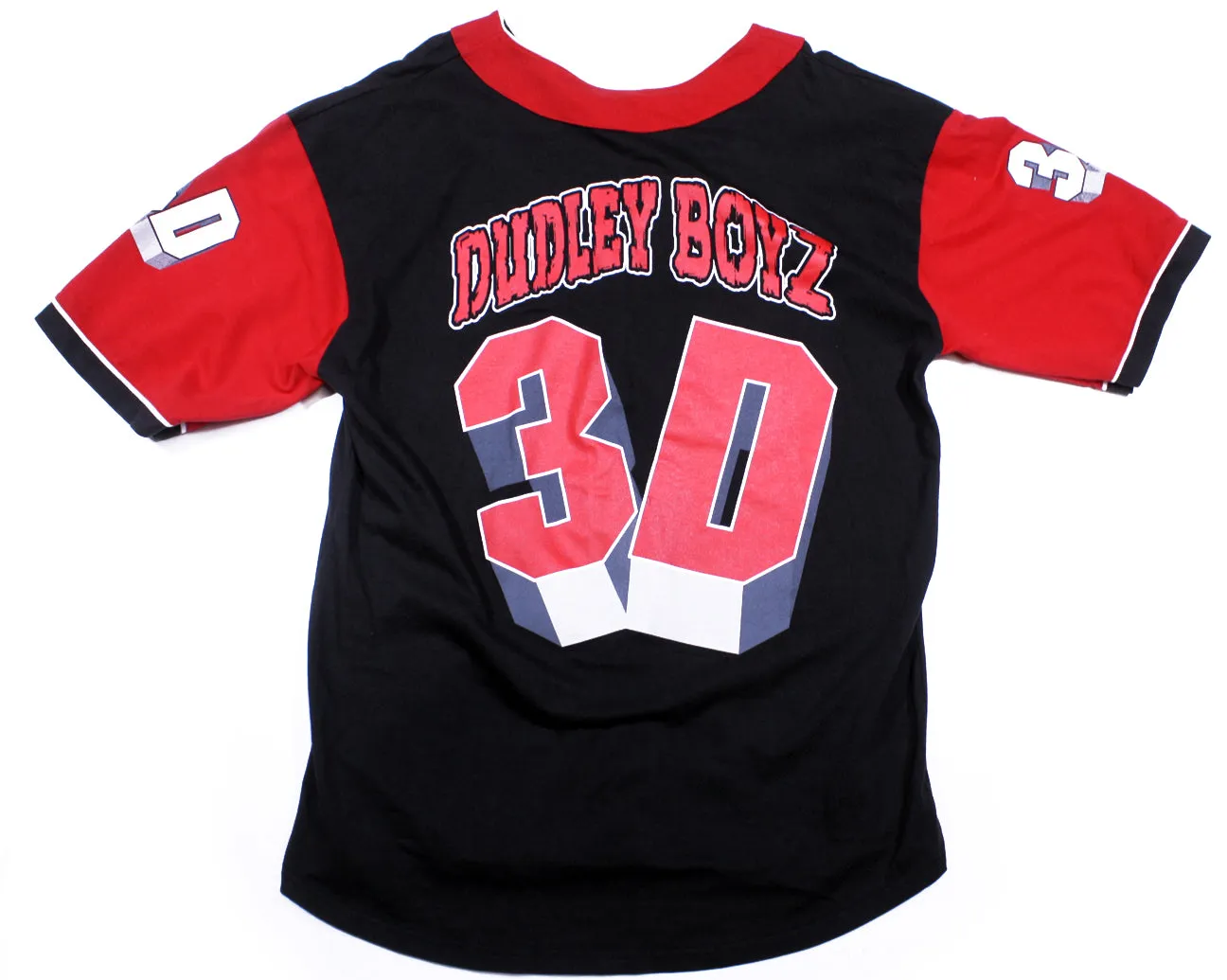 WWF DUDLEY BOYZ BASEBALL JERSEY LG
